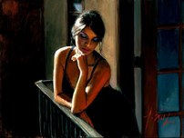 Fabian Perez Fabian Perez Saba at the Balcony